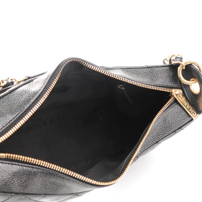 Chanel Caviar Quilted Hobo Black 5 of 7