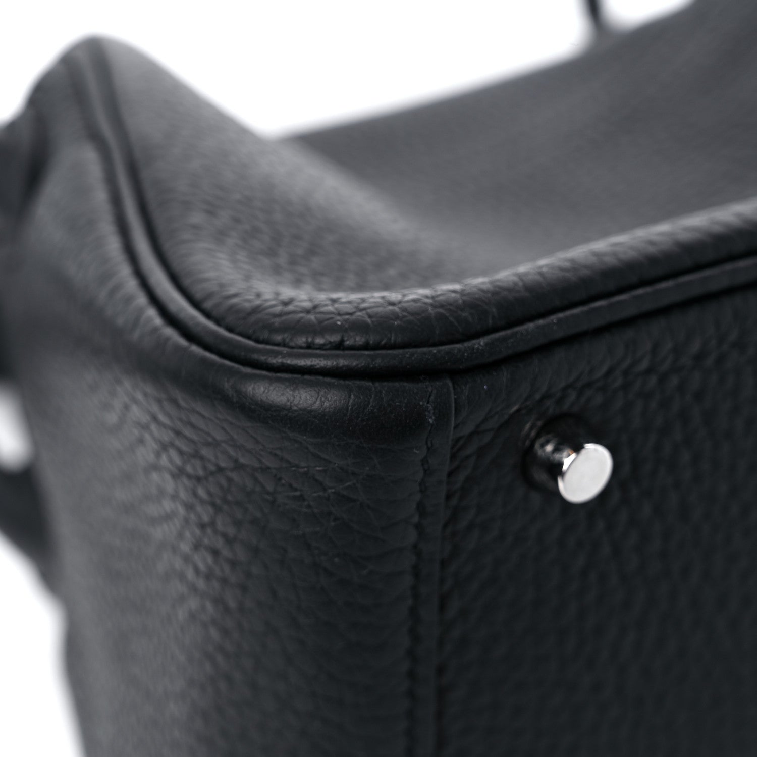 Hermes Taurillon Clemence Mini Lindy 20 Black 8 of 9