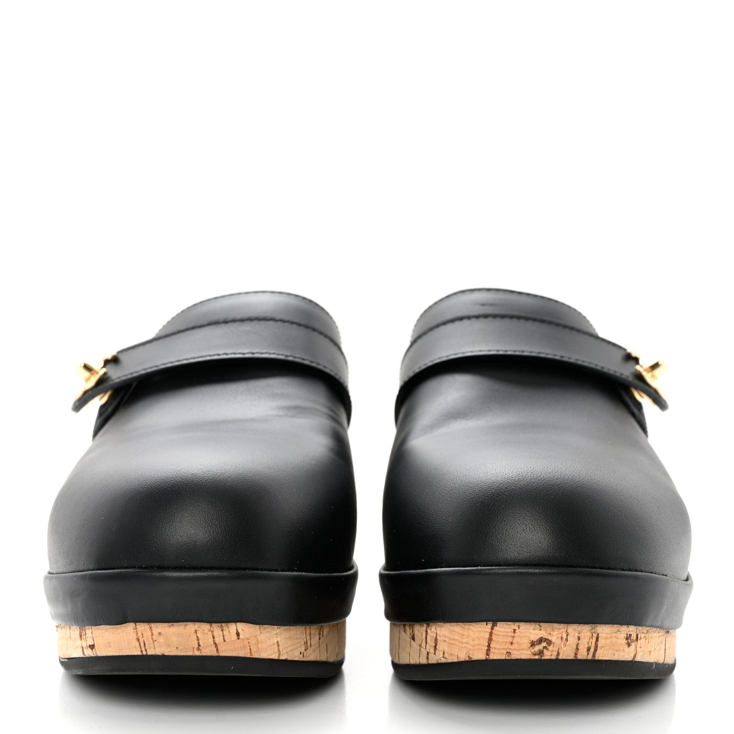 Chanel Calfskin CC Turn Lock Clogs 40 Black 2 of 8