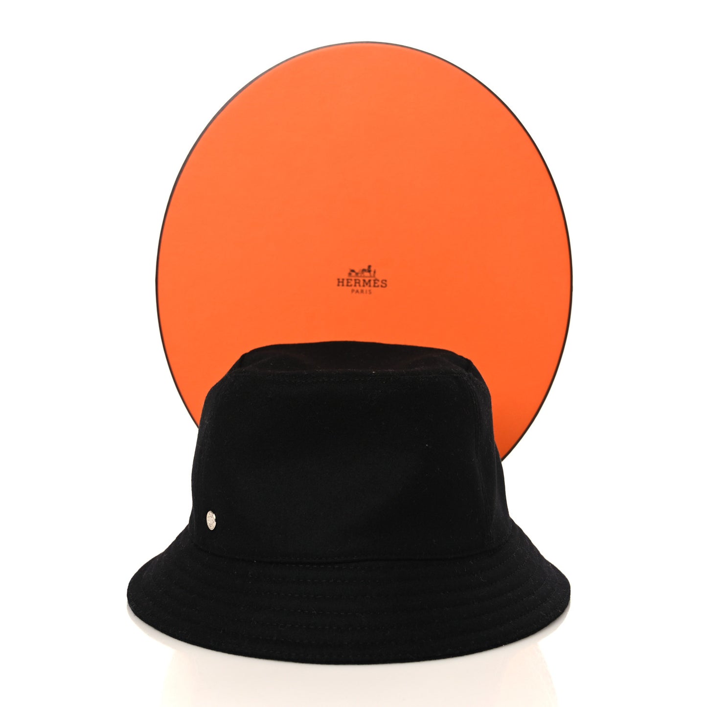 Cashmere Calvi Bucket Hat 59 Black