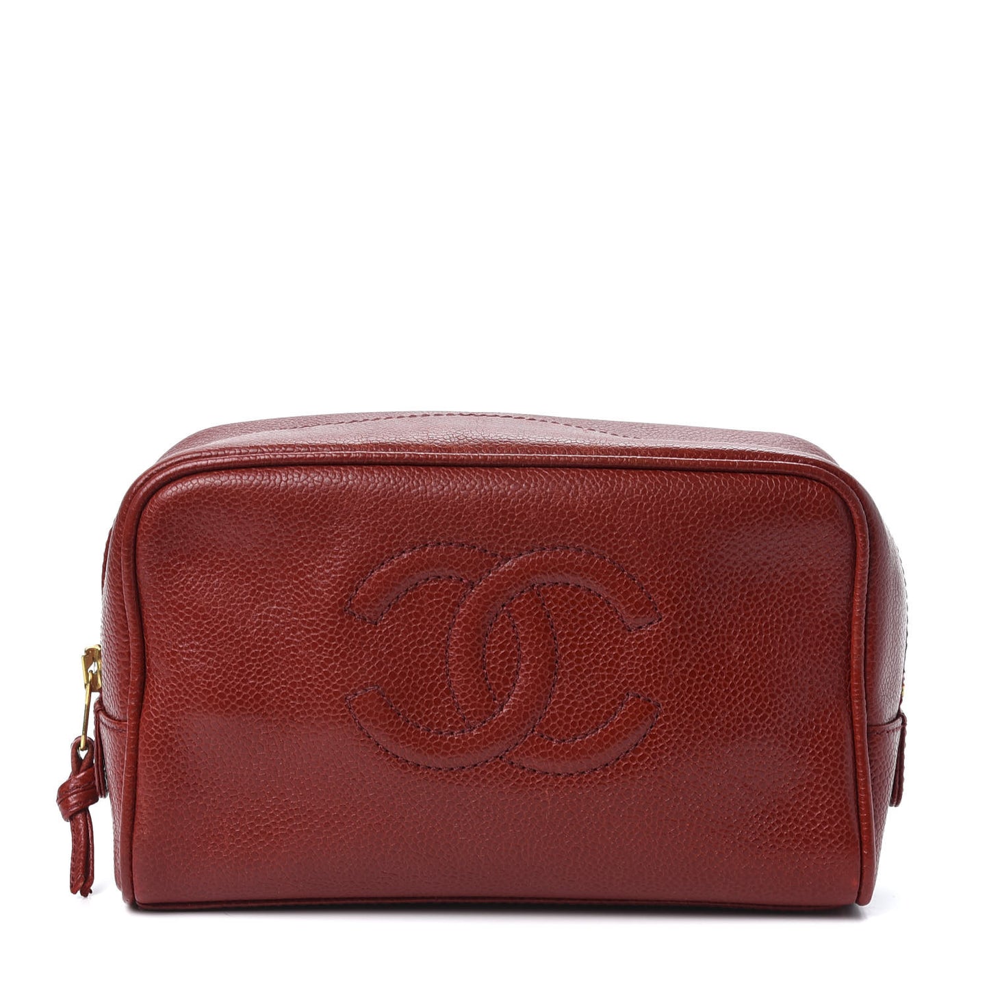 Caviar Timeless CC Cosmetic Pouch Bag Red