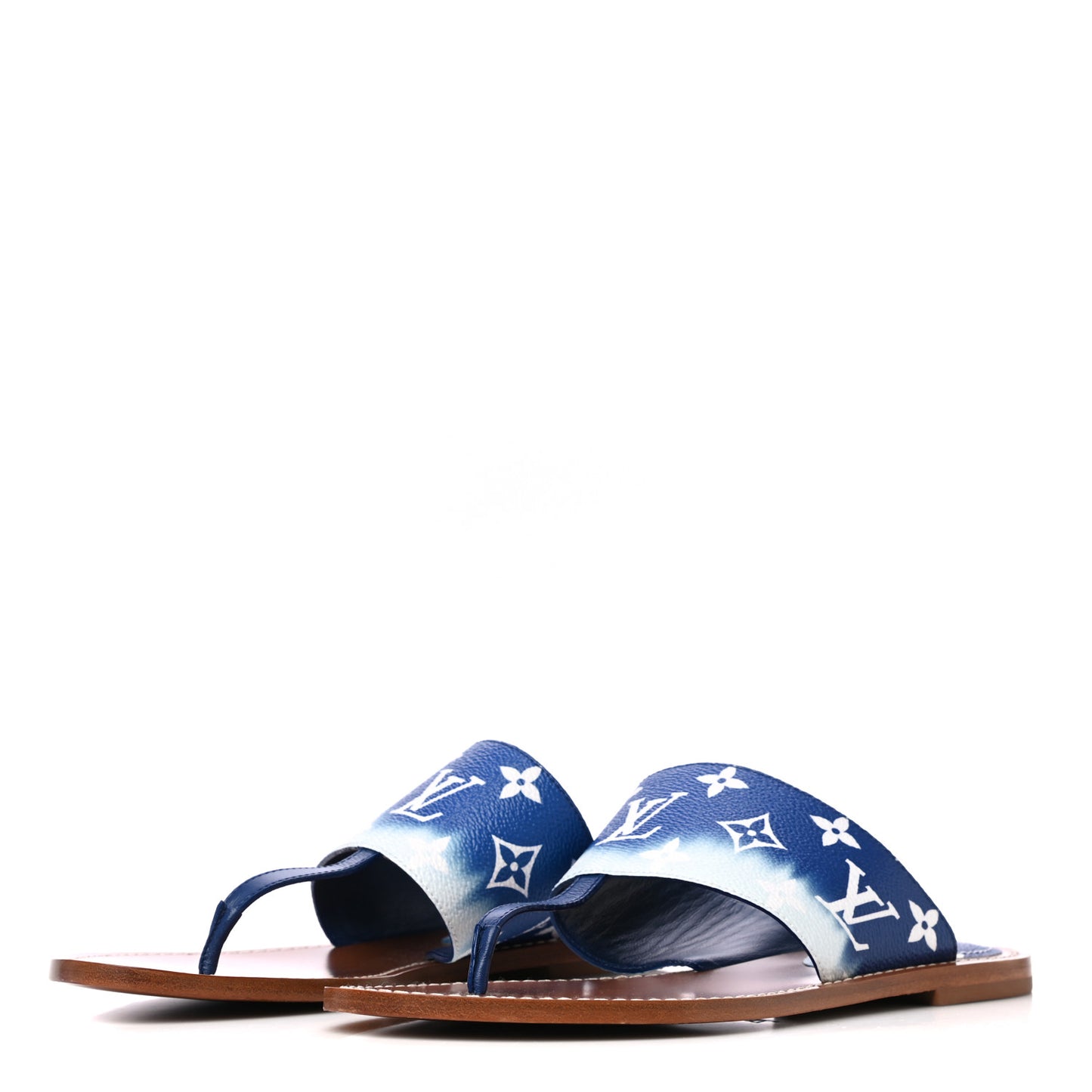 Monogram Escale Palma Sandals 39 Blue