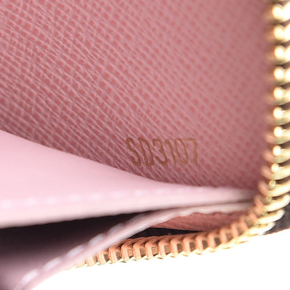 Louis Vuitton Monogram Clemence Wallet Rose Ballerine 7 of 8