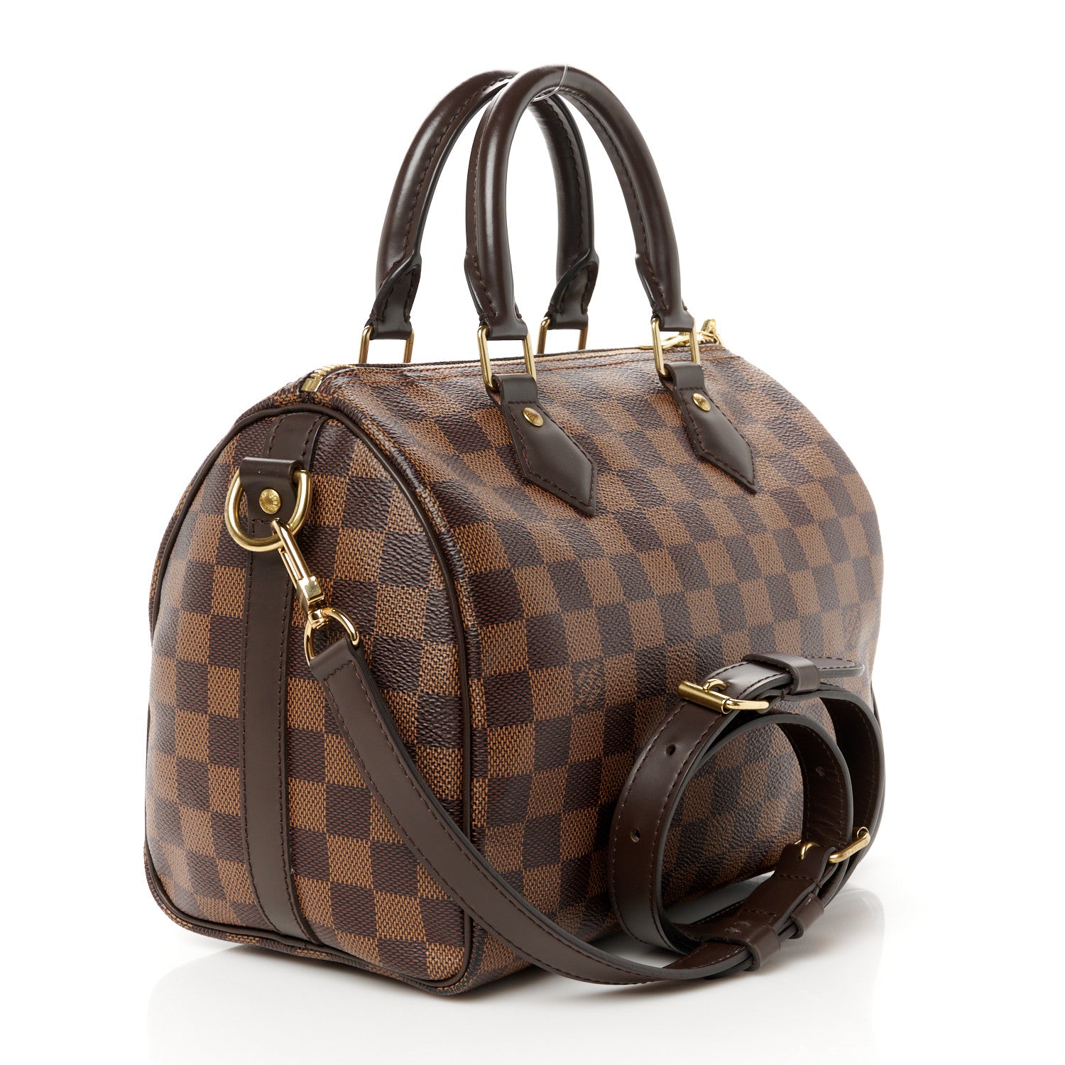 Louis Vuitton Damier Ebene Speedy Bandouliere 25 3 of 14