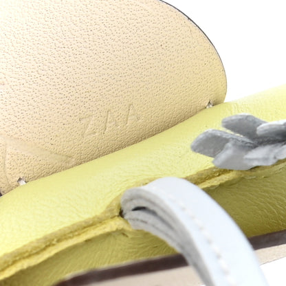 Hermes Milo Lambskin Grigri Rodeo Pegase Horse Bag Charm PM Jaune Bourgeon Bleu Brume Nata 3 of 5
