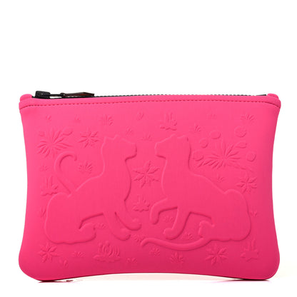 Hermes Neoprene Neobain Les Leopards Rose Blogger 1 of 6