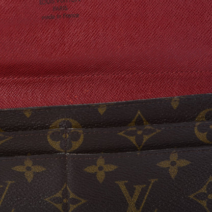 Louis Vuitton Monogram Josephine Wallet Red 14 of 16
