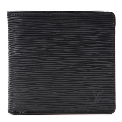 Louis Vuitton Epi Porte-Billets Cartes Credit Monnaie Wallet Black 1 of 9