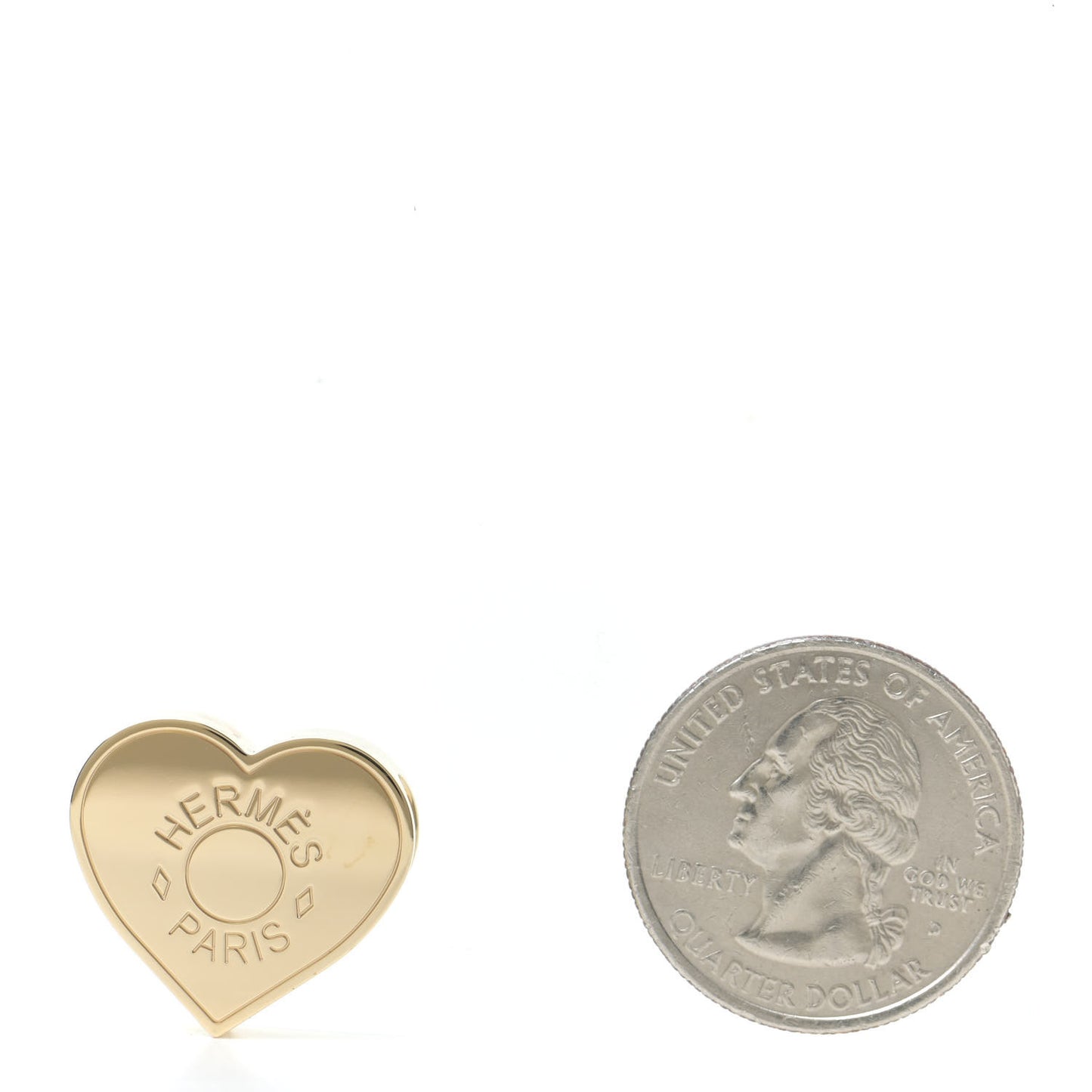 Permabrass Coeur Scarf Ring