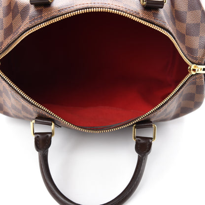 Louis Vuitton Damier Ebene Speedy Bandouliere 30 5 of 11