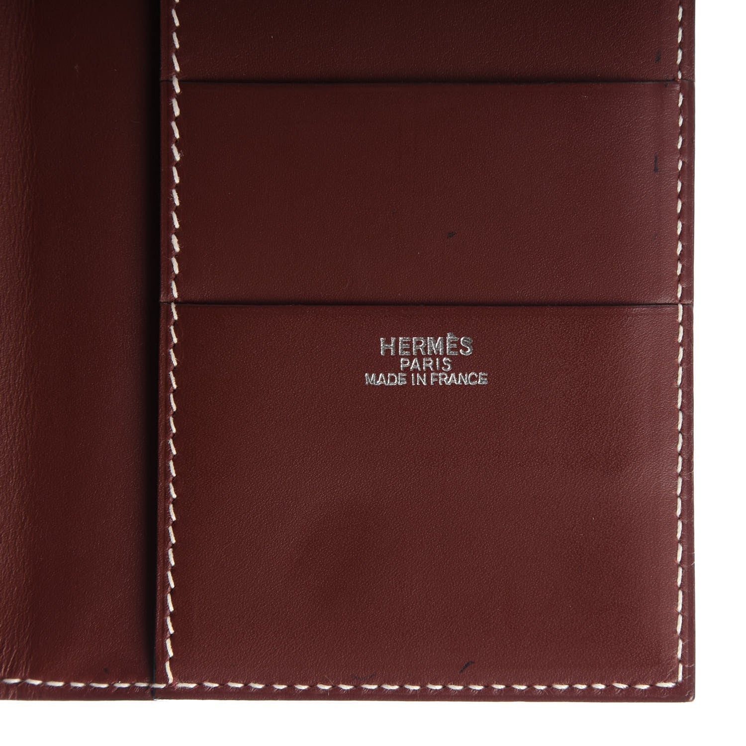 Hermes Chamonix Wallet Rouge H 6 of 6
