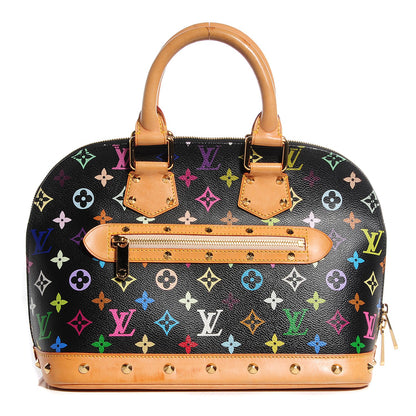 Louis Vuitton Monogram Multicolor Alma Black 1 of 7