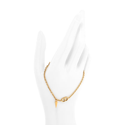 Christian Dior Metal CD Bracelet Gold 2 of 5