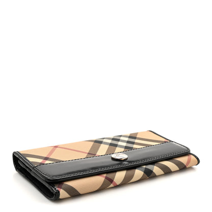 Burberry Supernova Check Continental Wallet Black 4 of 11