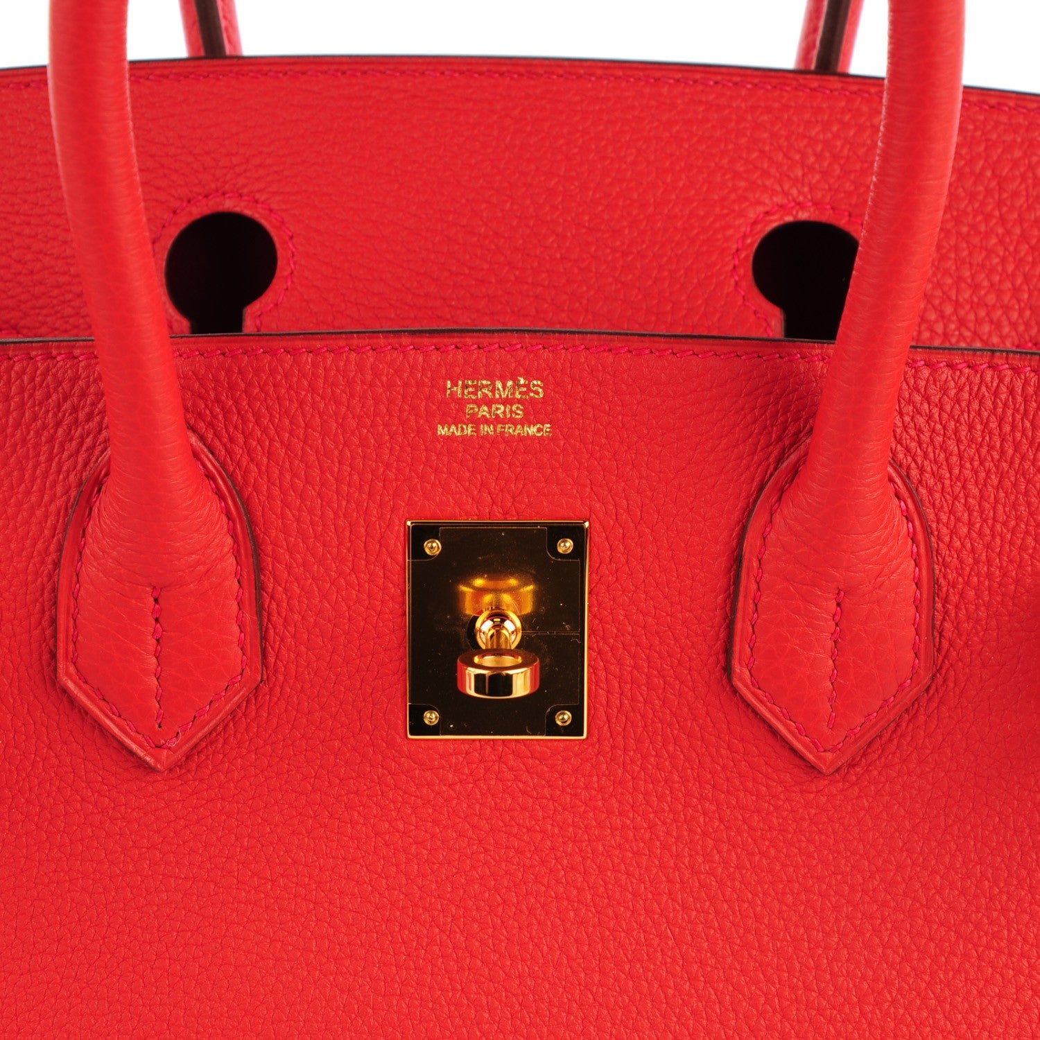 Hermes Togo Birkin 30 Geranium 10 of 21