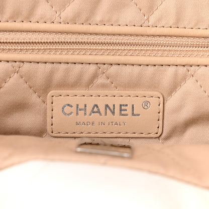 Chanel Shiny Calfskin Quilted Small Chanel 22 White 7 of 11