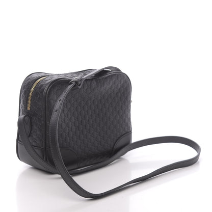 Gucci Microguccissima Mini Bree Messenger Bag Black 3 of 10