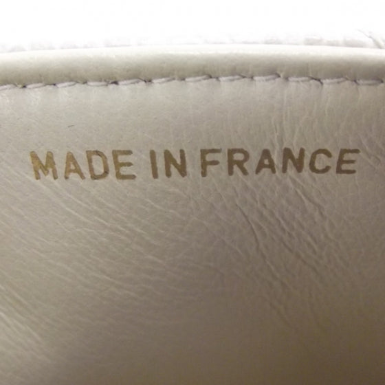 Caviar Quilted Flap Light Beige