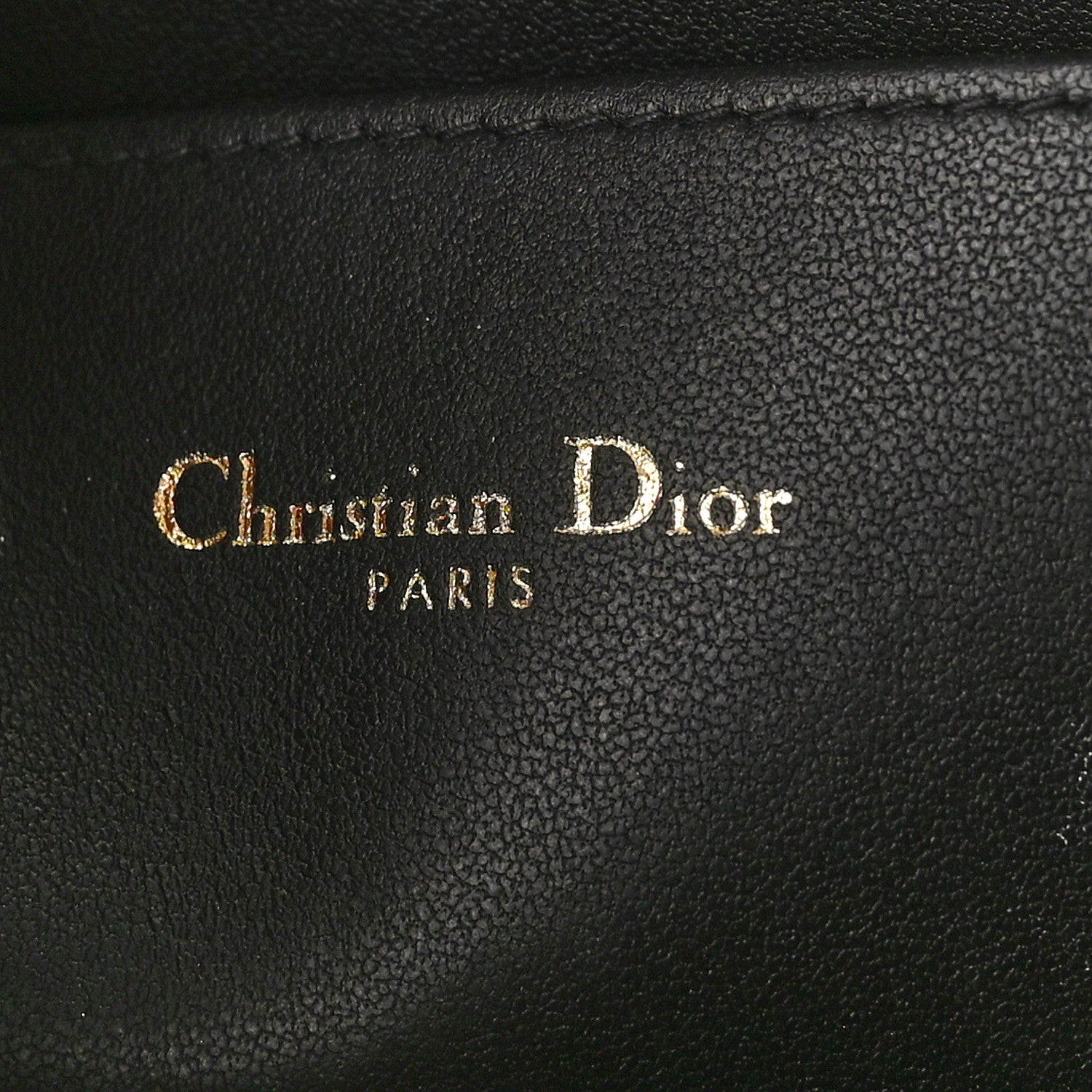 Christian Dior Patent Cannage Large Caro Daily Pouch Black 9 of 11