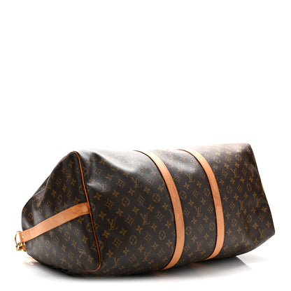 Louis Vuitton Monogram Keepall Bandouliere 55 3 of 9