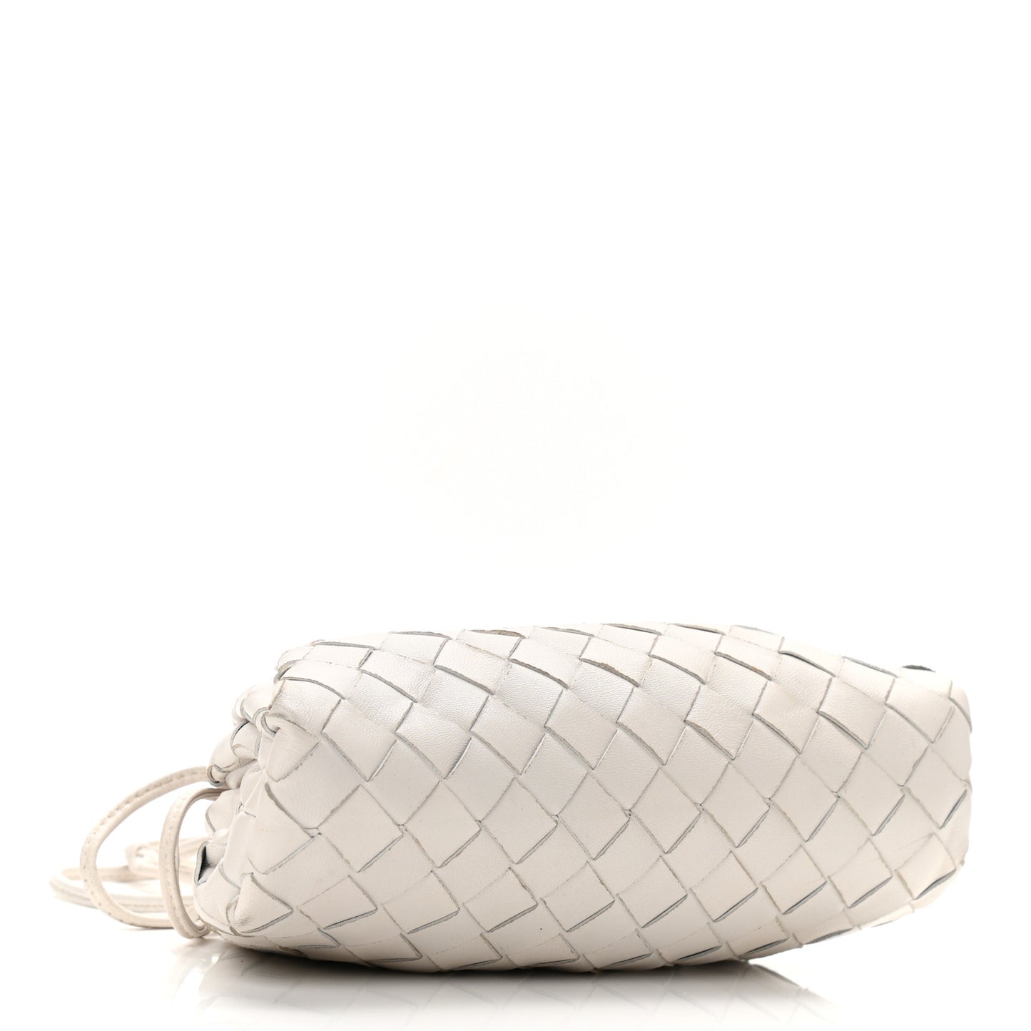 Nappa Intrecciato The Mini Pouch Chalk