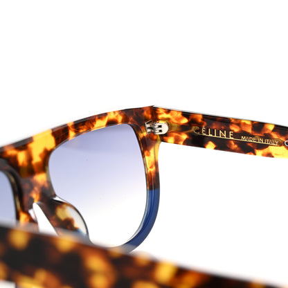 Celine Shadow Sunglasses CL 41026/S Havana Blue 5 of 10