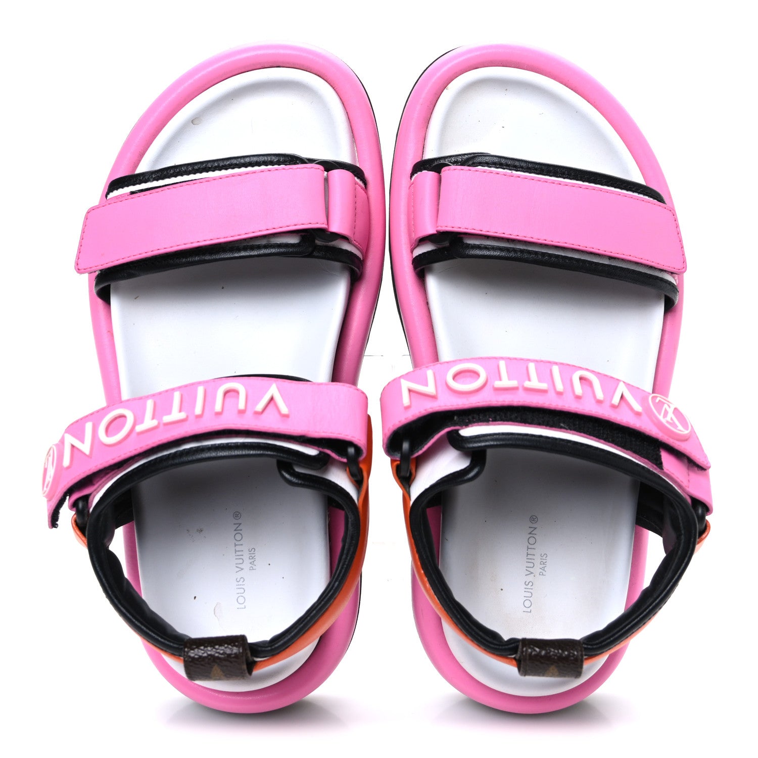 Louis Vuitton Calfskin Pool Pillow Flat Comfort Sandals 36 Rose Pop Pink 2 of 11
