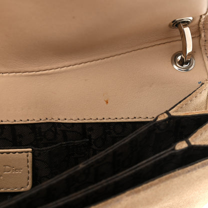 Christian Dior Suede Admit It Hobo Beige 8 of 12