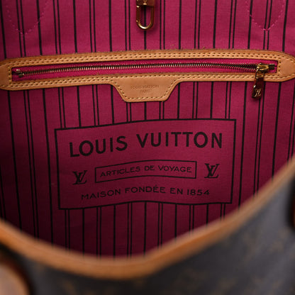 Louis Vuitton Monogram Neo Neverfull MM Pivoine 6 of 17
