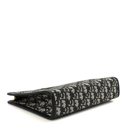 Christian Dior Oblique 30 Montaigne Pouch Blue 4 of 8