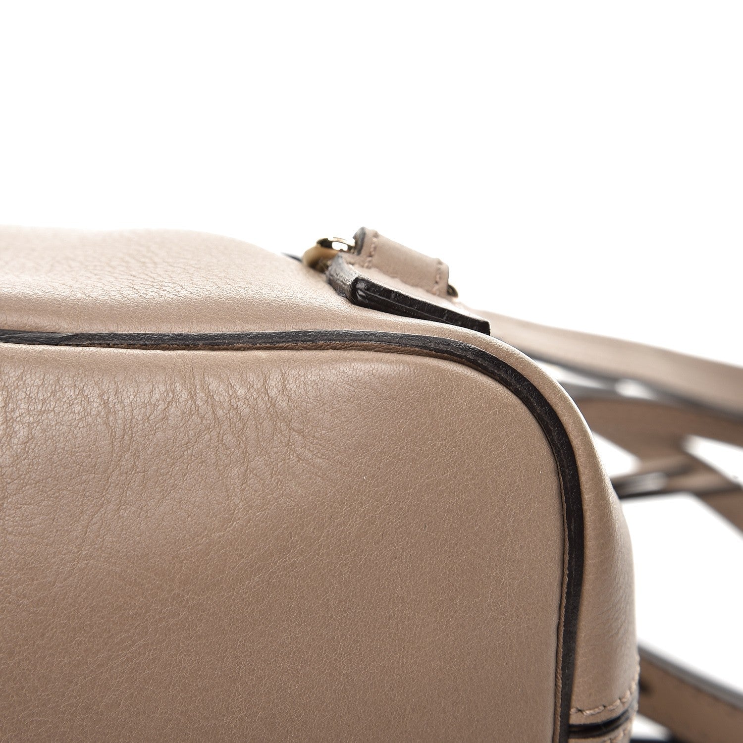Chloe Suede Calfskin Mini Faye Backpack Motty Grey 11 of 11