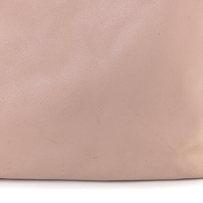 Saint Laurent Calfskin Large Shopping Tote Rose Antic 20 of 33