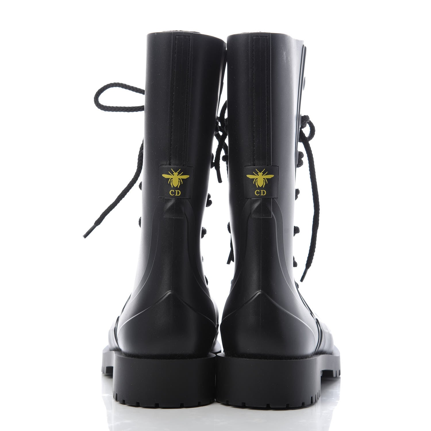 Christian Dior Rubber Diorcamp Low Boots 36 Black 5 of 8