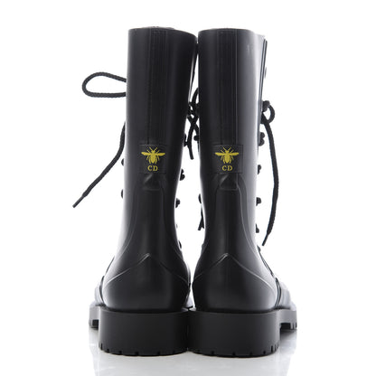 Christian Dior Rubber Diorcamp Low Boots 36 Black 5 of 8