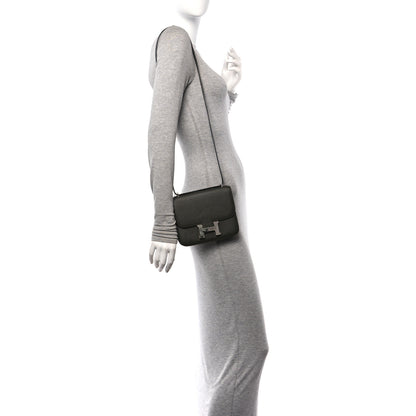Hermes Epsom Constance 18 Vert De Gris 2 of 12