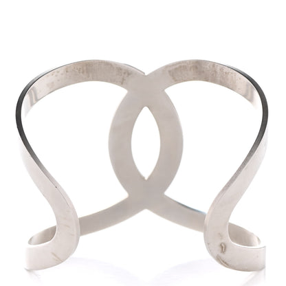 Chanel Metal CC Cuff Silver 3 of 7