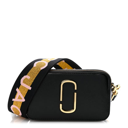 Marc Jacobs Saffiano Small Snapshot Camera Black Mulitcolor 1 of 10