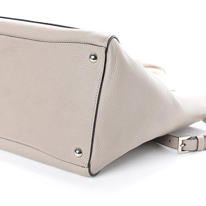 Prada Vitello Phenix Shopping Tote Pomice 8 of 8