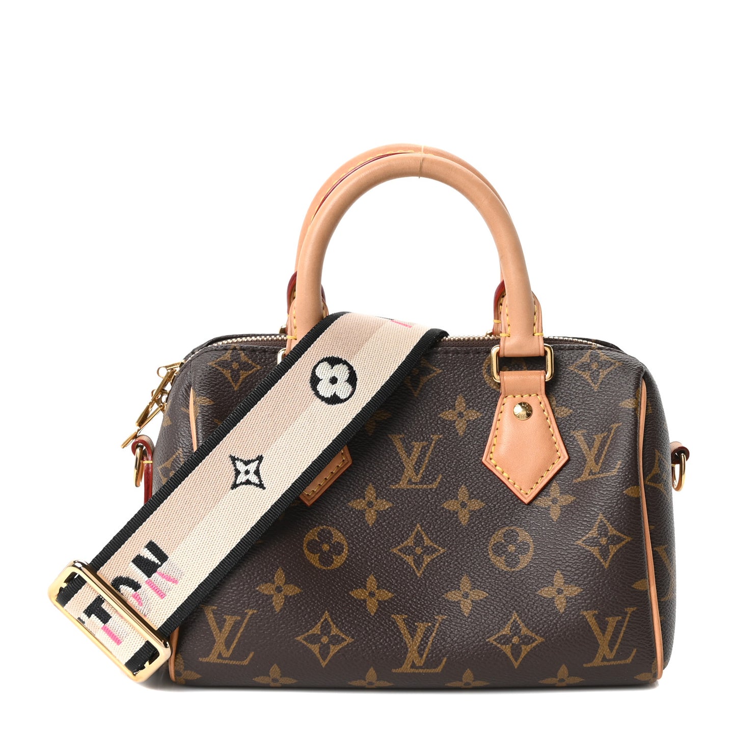 Monogram Speedy Bandouliere 20 Black
