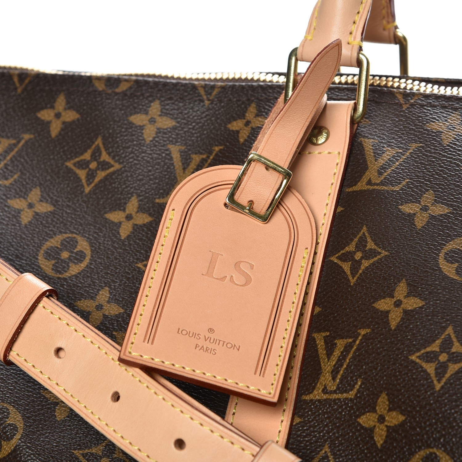 Louis Vuitton Monogram Keepall Bandouliere 50 9 of 12