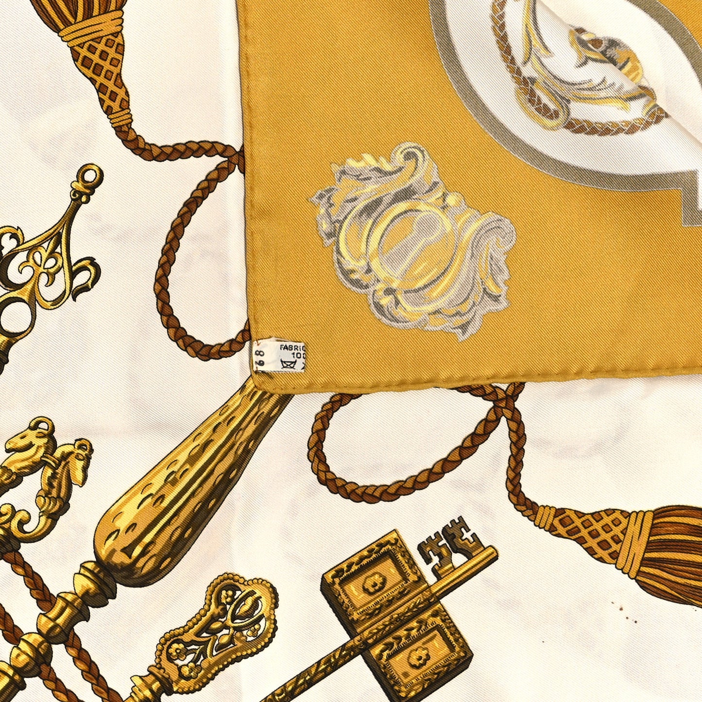 Silk Les Cles Scarf 90
