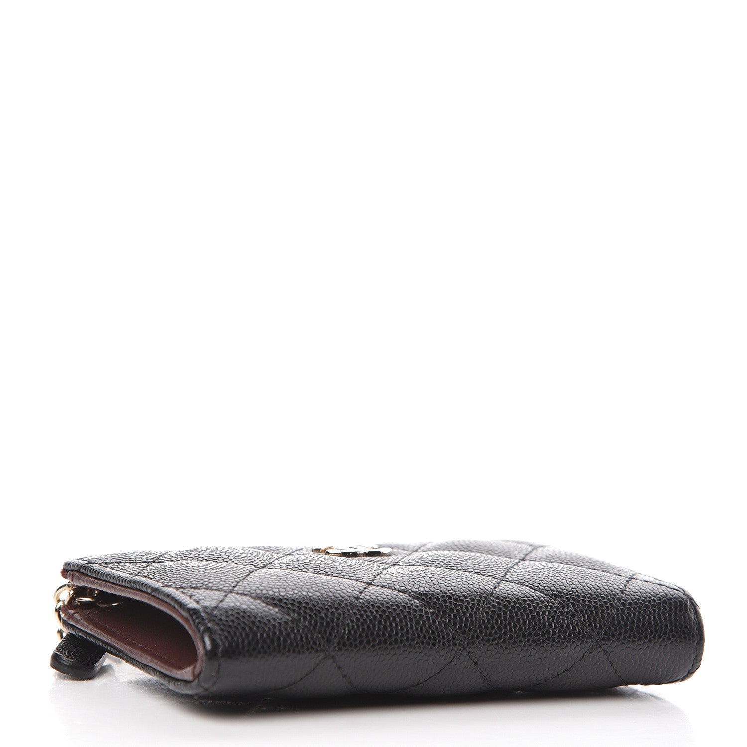 Chanel Caviar Quilted Key Holder Case Black 4 of 8