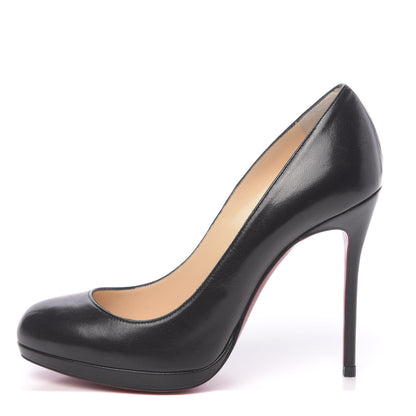 Christian Louboutin Kid Filo 120 Pumps 35.5 Black 1 of 10