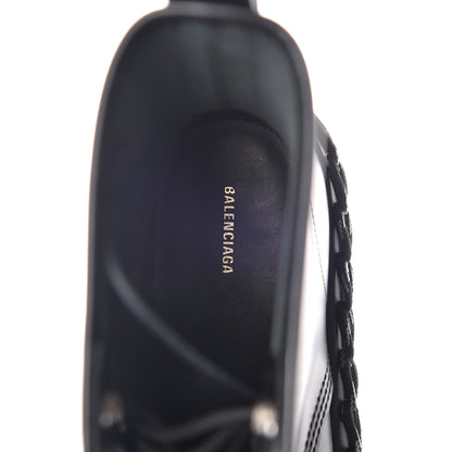 Balenciaga Calfskin Woven Detail Mens Combat Boots 40 Black 7 of 11