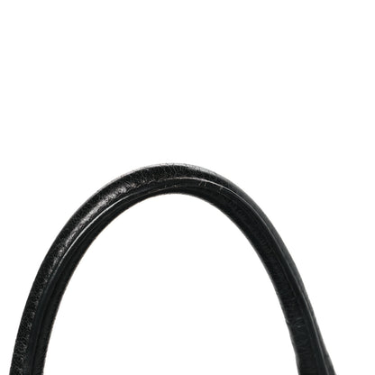 Prada Vitello Shine Satchel Black 10 of 10