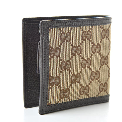 Gucci Monogram Bi-Fold Wallet Dark Brown 3 of 8