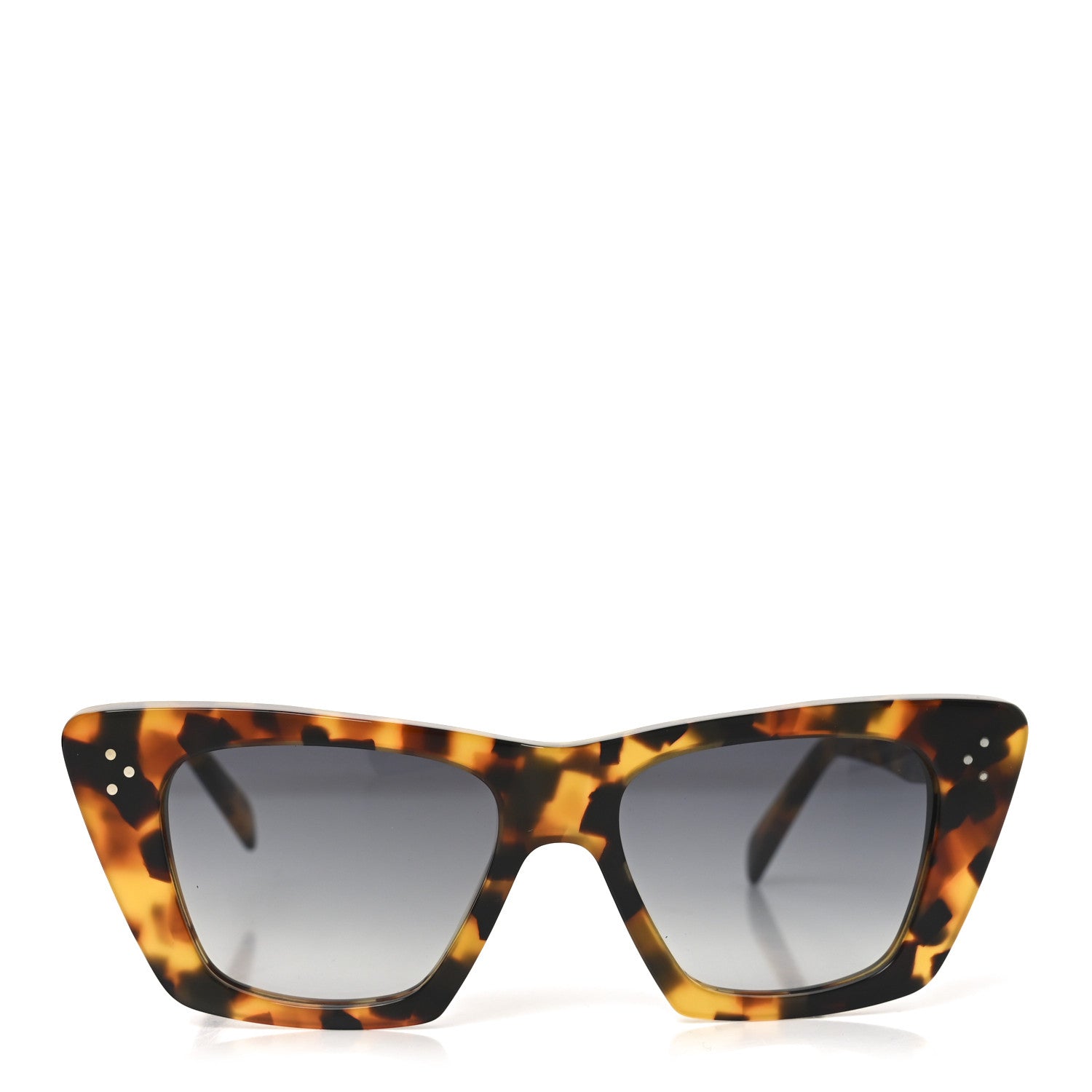 Celine Acetate Cat Eye Sunglasses CL40187I Dark Havana 2 of 7