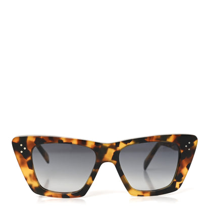 Celine Acetate Cat Eye Sunglasses CL40187I Dark Havana 2 of 7