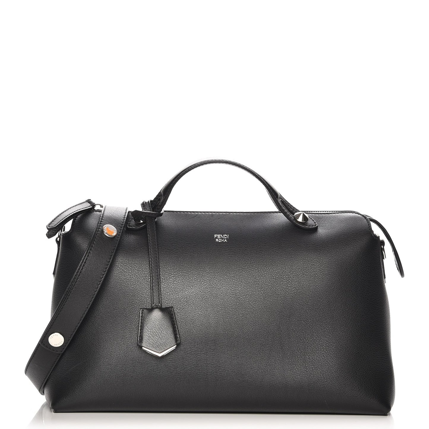 Vitello Dolce Large By The Way Boston Bag Black