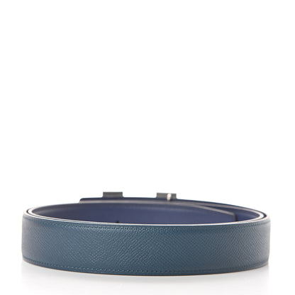 Hermes Swift Epsom 32mm H Belt 100 Bleu Sapphire Bleu Izmir 2 of 5